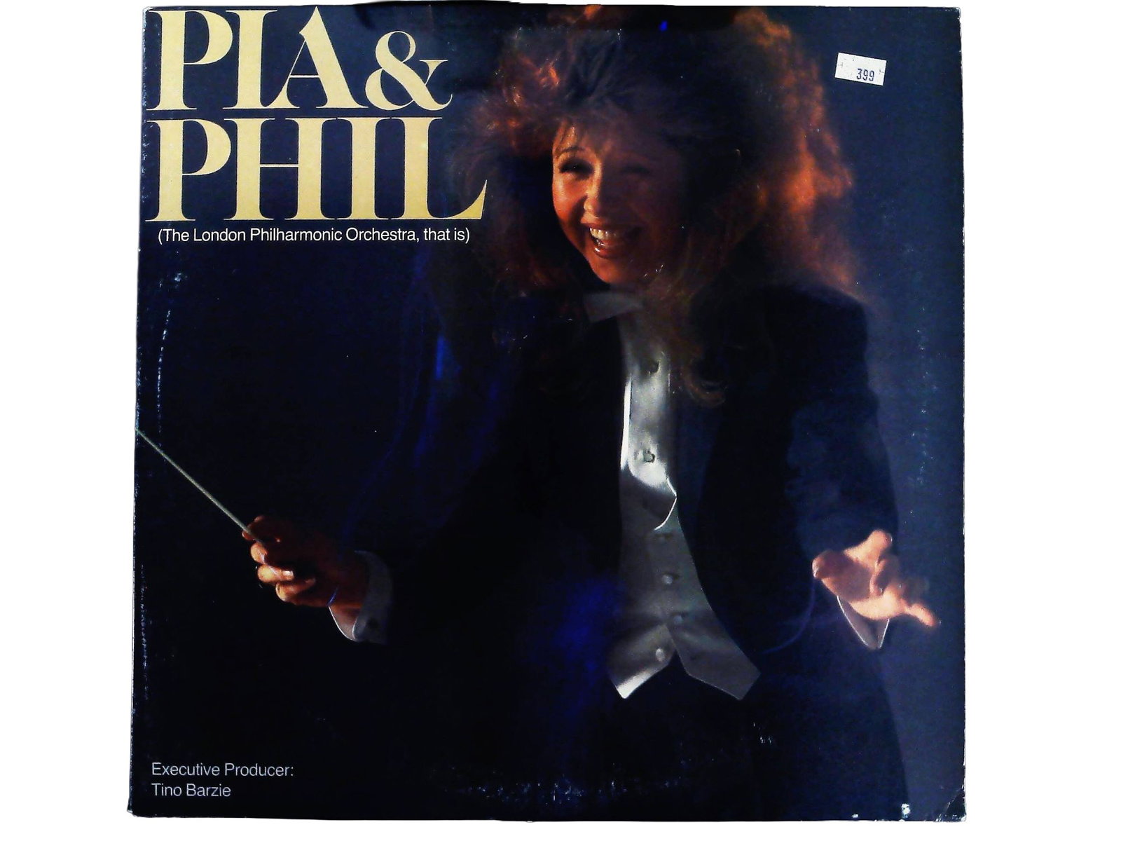 Pia Zadora & London Philharmonic - Pia & Phil CBS Associated 1985: Pia Zadora with The London Philharmonic Orchestra. Pia & Phil (The London Philharmonic Orchestra, that is). New York: CBS Associated Records / CBS Inc., 1985. First or early pressing of this vinyl rec