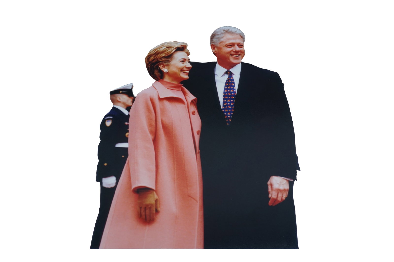 Presidential Photograph of Bill and Hillary Clinton (1 of 2)