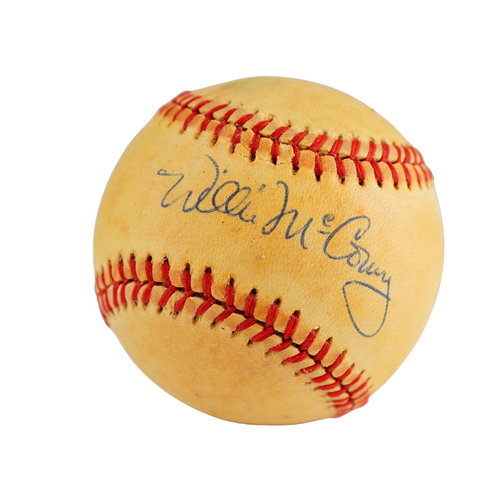 Willie McCovey Autographed Rawlings Official National League Baseball, PSA/DNA Authenticated: This professional auction lot features a Rawlings Official National League (ONL) baseball hand-signed by San Francisco Giants legend and Baseball Hall of Famer Willie McCovey. The signature is rendere
