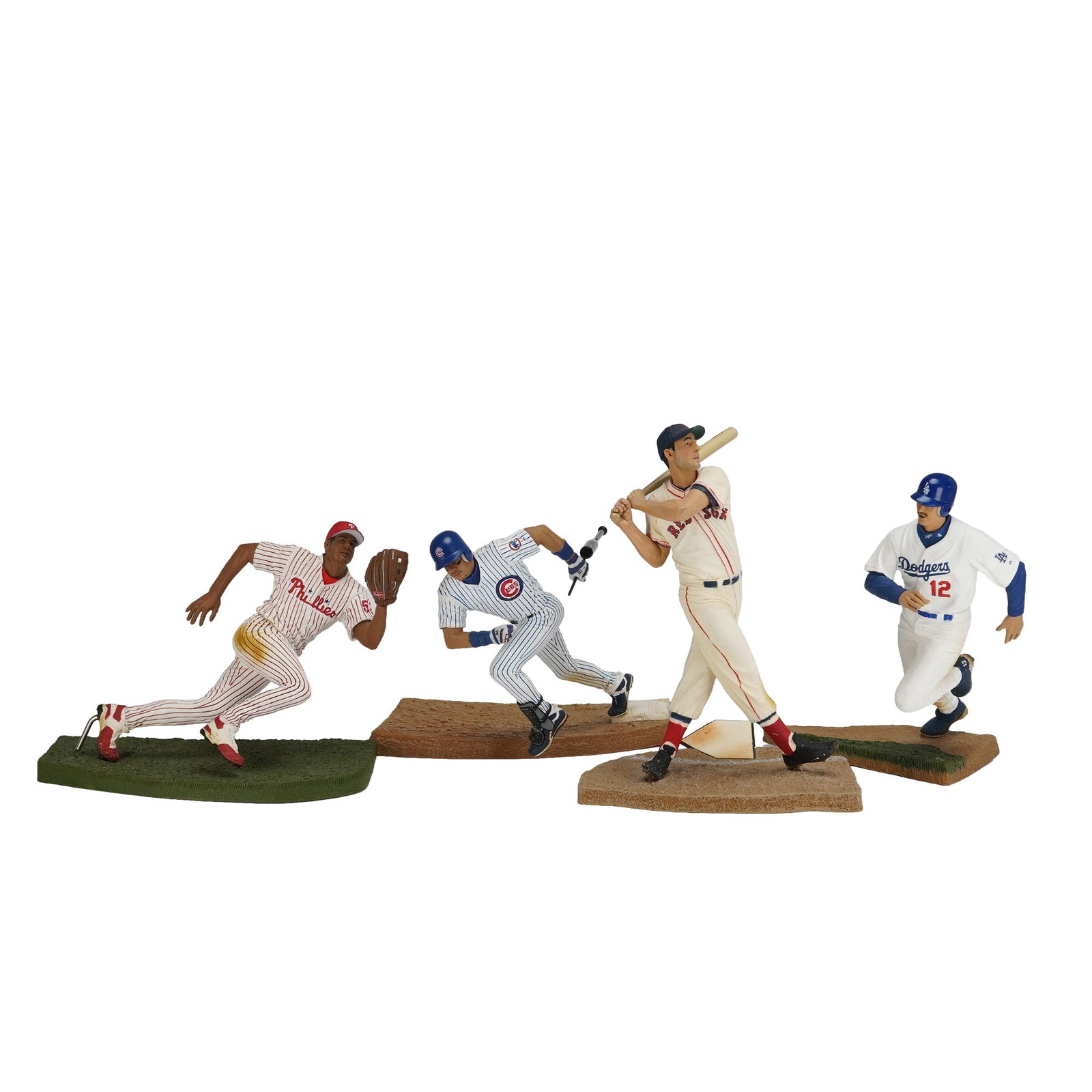 4pc TMP International Baseball Player Figurines (1 of 4)