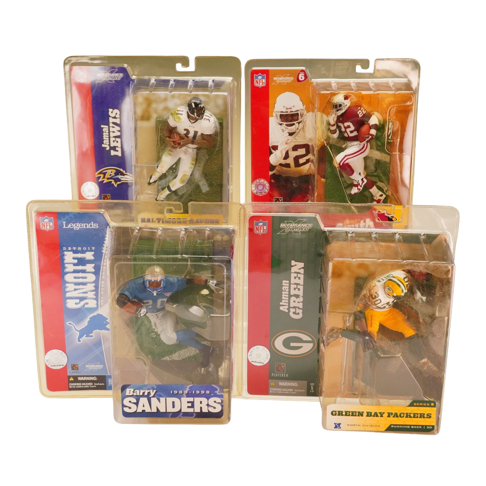 A Group of Four McFarlane Toys NFL Sportspicks Action Figures in Boxes (1 of 3)