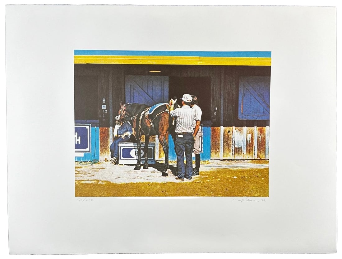 Richard McLean (American 1934-2014) Lithograph Lucky Penny (1 of 4)