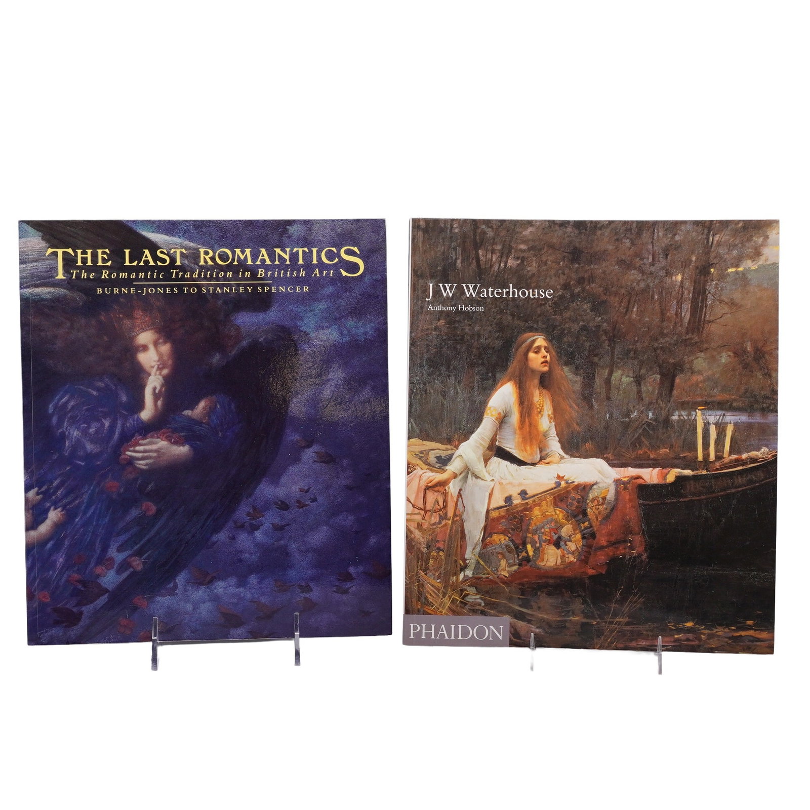 2pc Art Reference Books: The Last Romantics (1989) and J W Waterhouse (1994) (1 of 4)