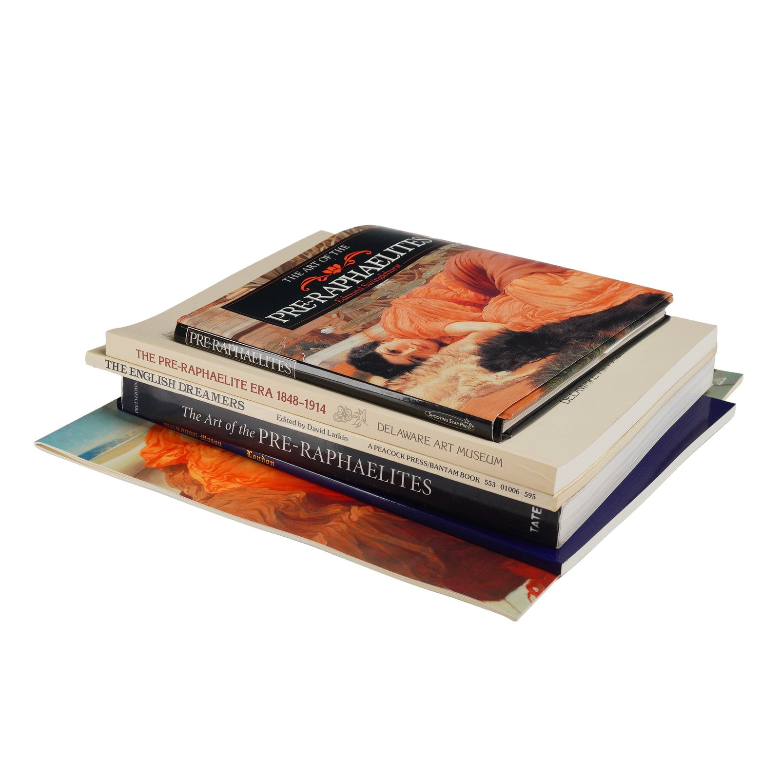 6pc Collection of New York City Art Books and Paperbacks: A 6-piece collection of hardcover and trade paperback books focusing on the art and cultural history of New York City. The primary volume is City as Canvas: New York City Graffiti / The Martin Wong Co