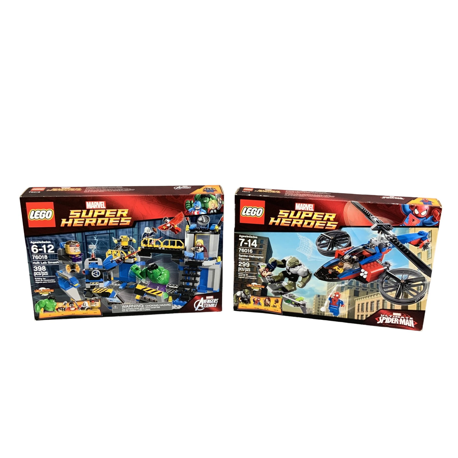 2pc LEGO Marvel Super Heroes Building Sets 76016 and 76018 (1 of 3)