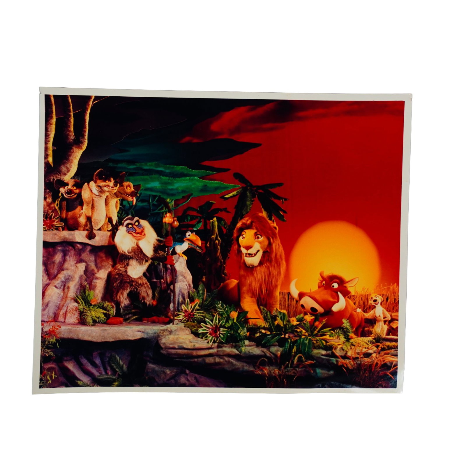 Original Walt Disney World The Legend of the Lion King Press Photograph (1 of 2)