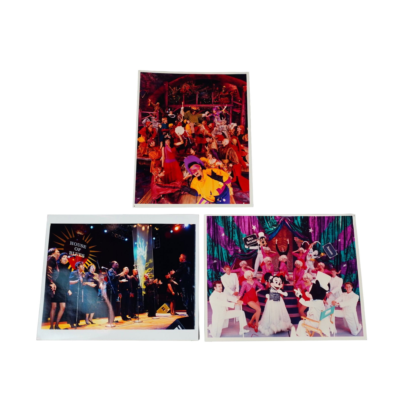 3pc Original Walt Disney World House of Blues, Pretty Woman, and Hunchback of Notre Dame on Stage (1 of 2)