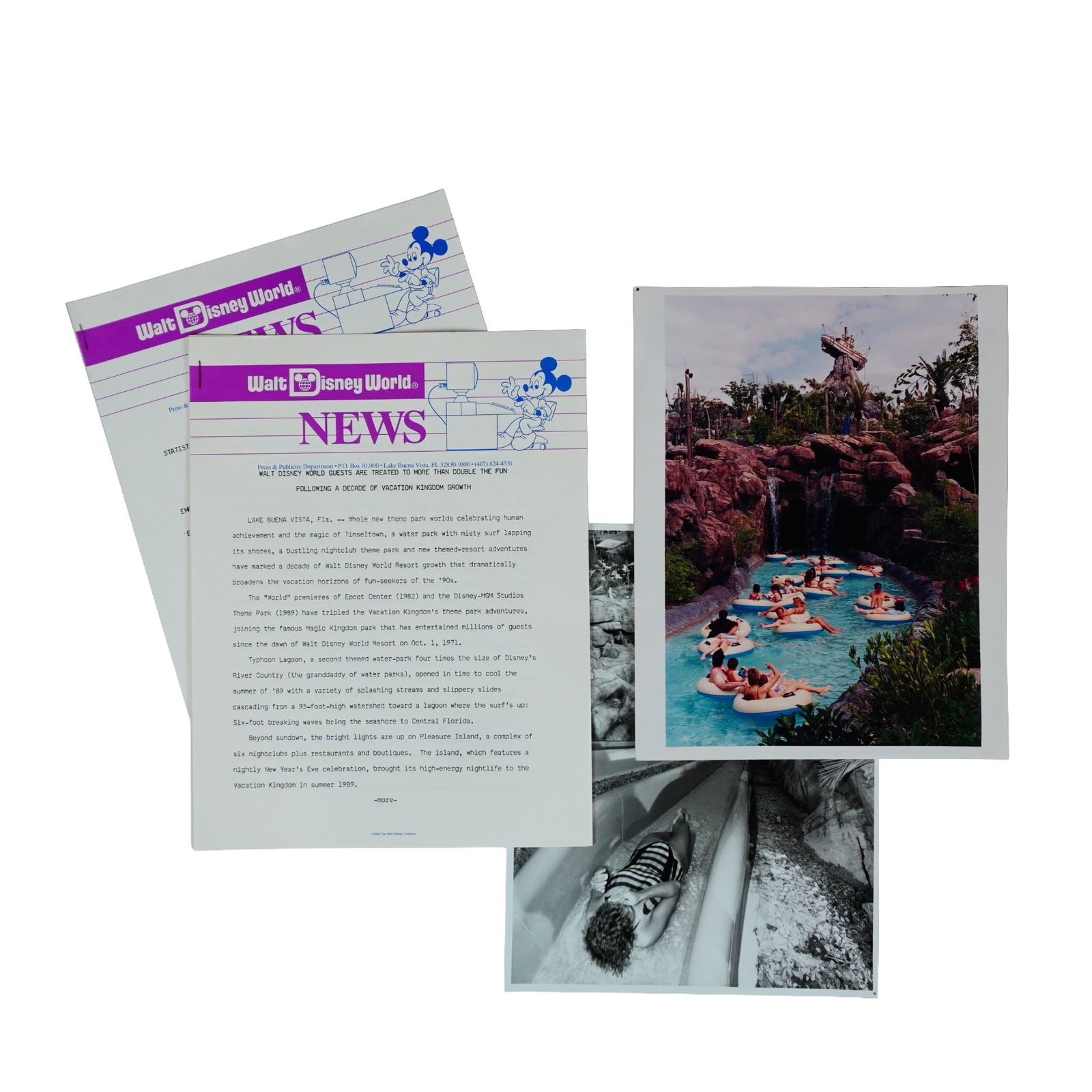 4pc Walt Disney World Resort Typhoon Lagoon Press Photos and Releases (1 of 2)