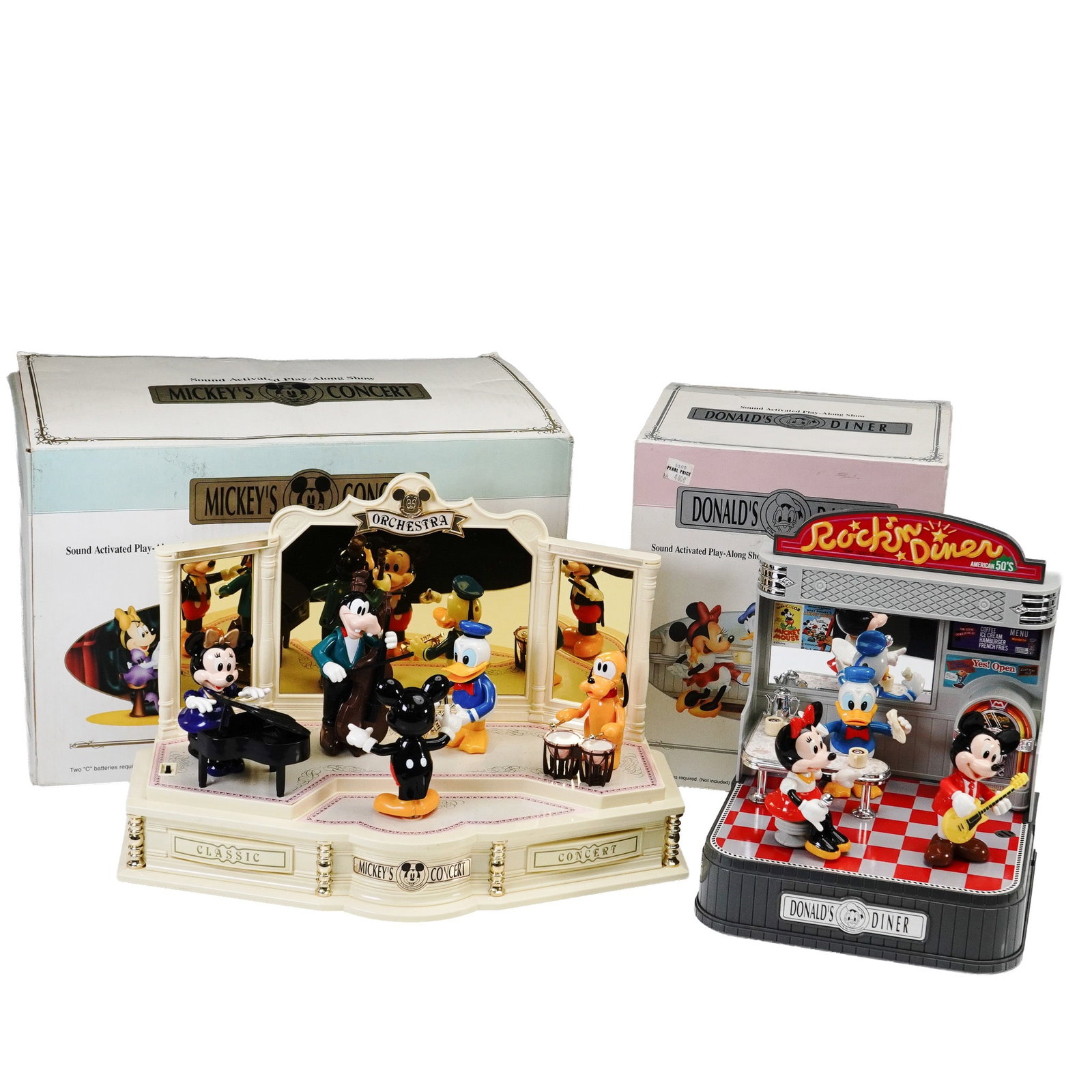 2pc Disney Sound Activated Play-Along Stages, Mickey's Concert and Donald's (1 of 1)