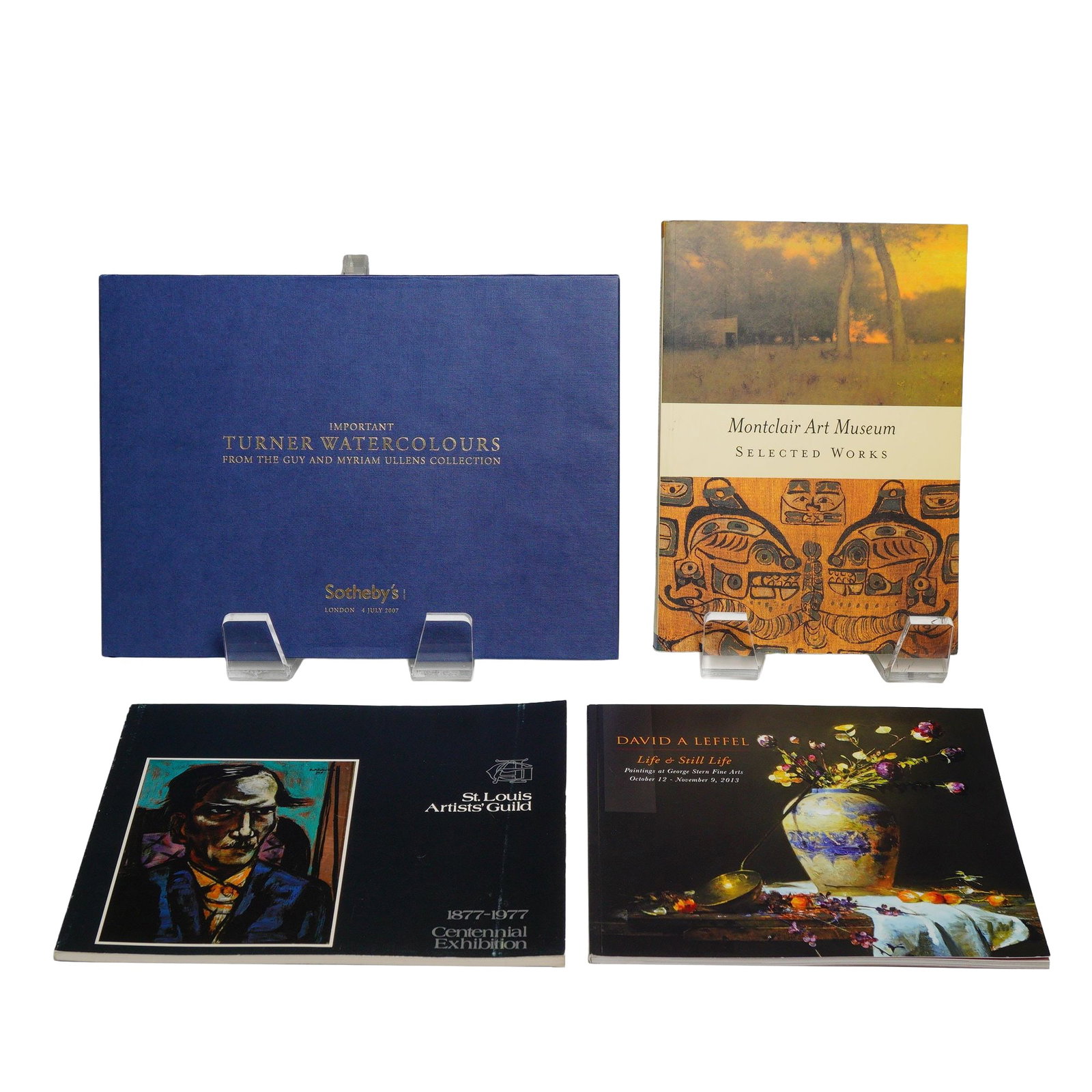 Lot of 16 Art Exhibition and Auction Catalogs including Sotheby's Turner Hardcover Book (1 of 7)