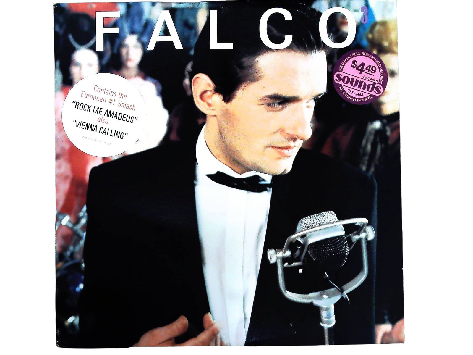 Falco Falco 3 1985 Promotional Vinyl LP Record (1 of 3)
