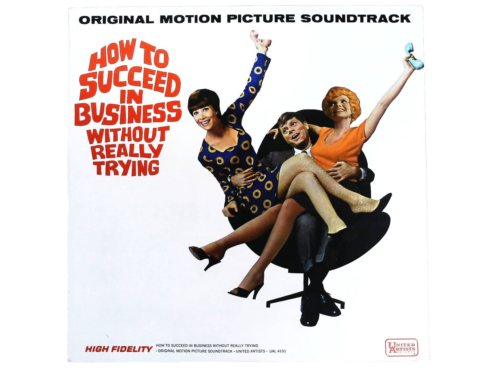 Frank Loesser, How To Succeed OST United Artists 1967 Mono Pressing (1 of 3)
