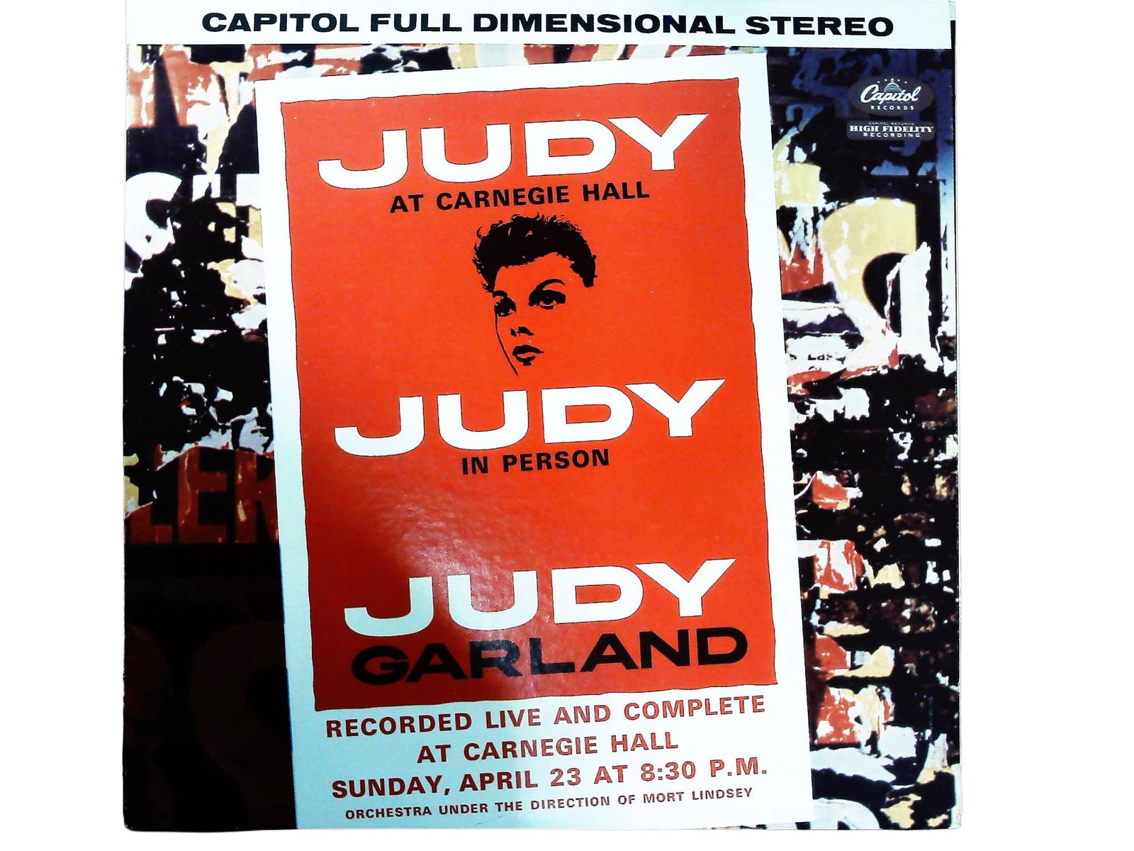 Judy Garland Judy At Carnegie Hall Judy In Person Double LP Set (1 of 3)
