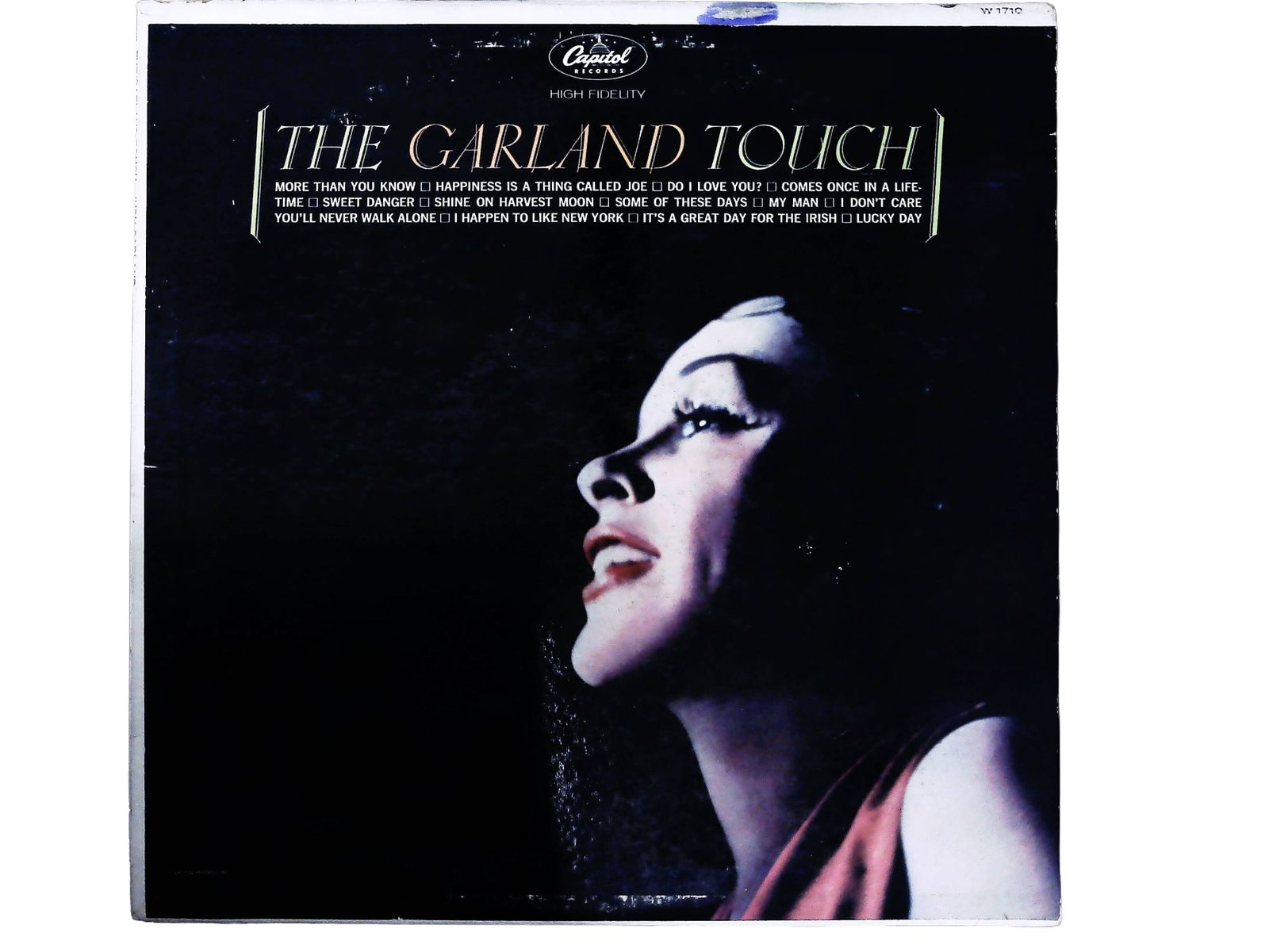 Judy Garland The Garland Touch Vintage Capitol Records LP Album W 1710 (1 of 3)