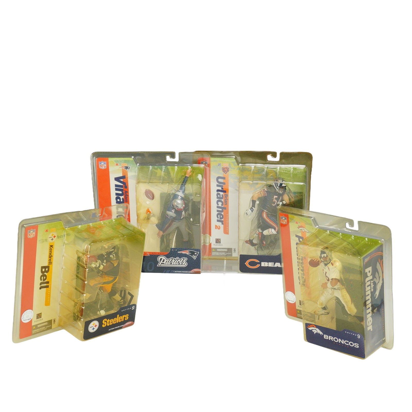 A 4pc Lot of McFarlane Toys NFL Series 9 Action Figures in Original Packaging (1 of 3)
