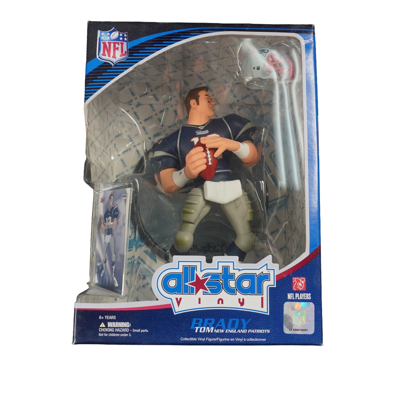 All-Star Vinyl Tom Brady New England Patriots NFL Series 1 Action Figure (1 of 4)