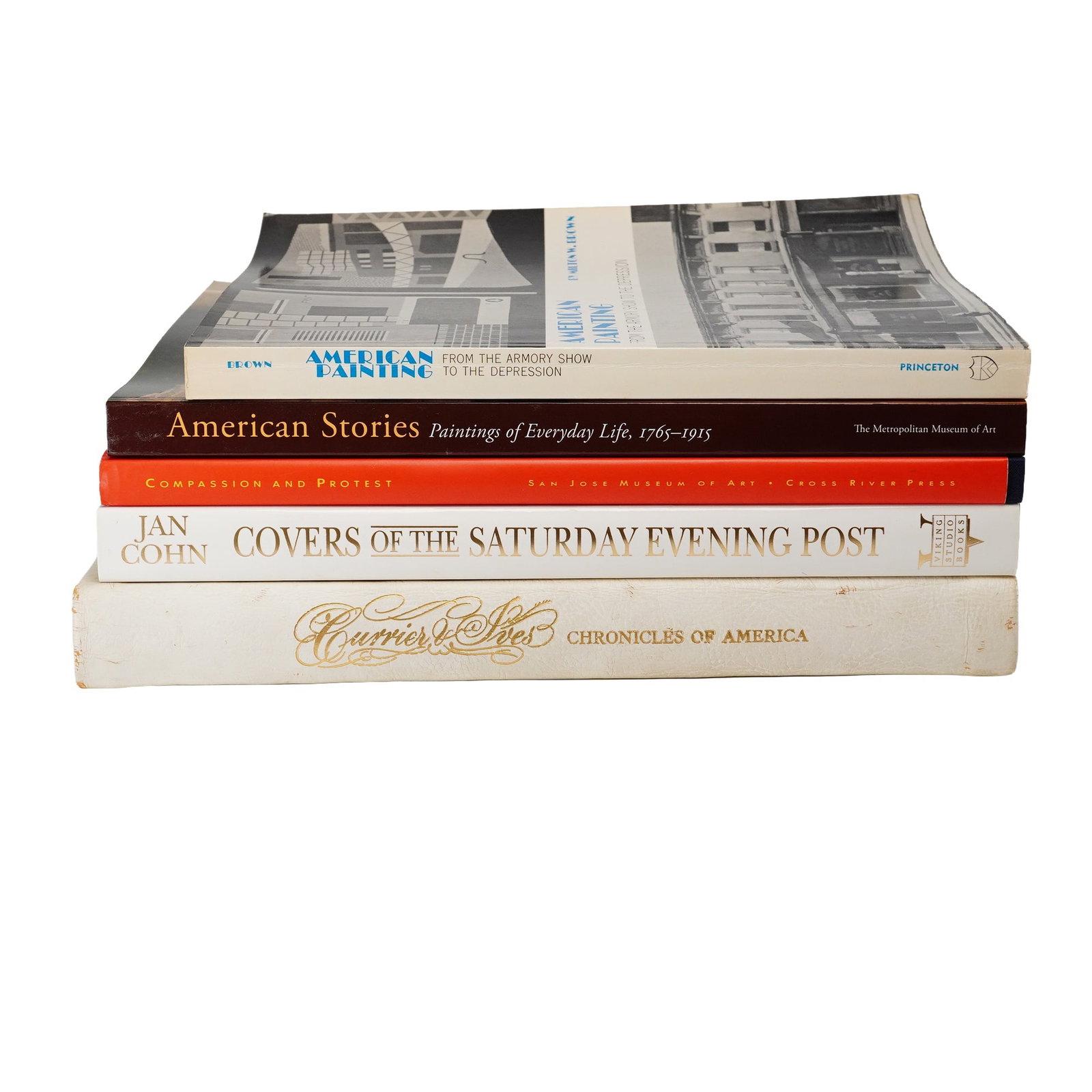 5pc Art Books on American Painting and Illustration (1 of 4)