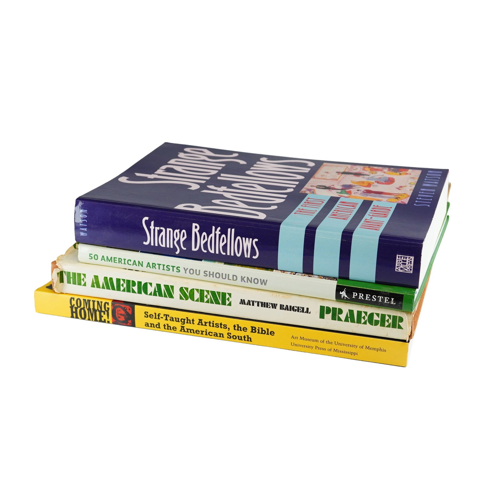 A 4pc Collection of American Art History Books: Watson, Baigell, and Others (DJ) (1 of 5)