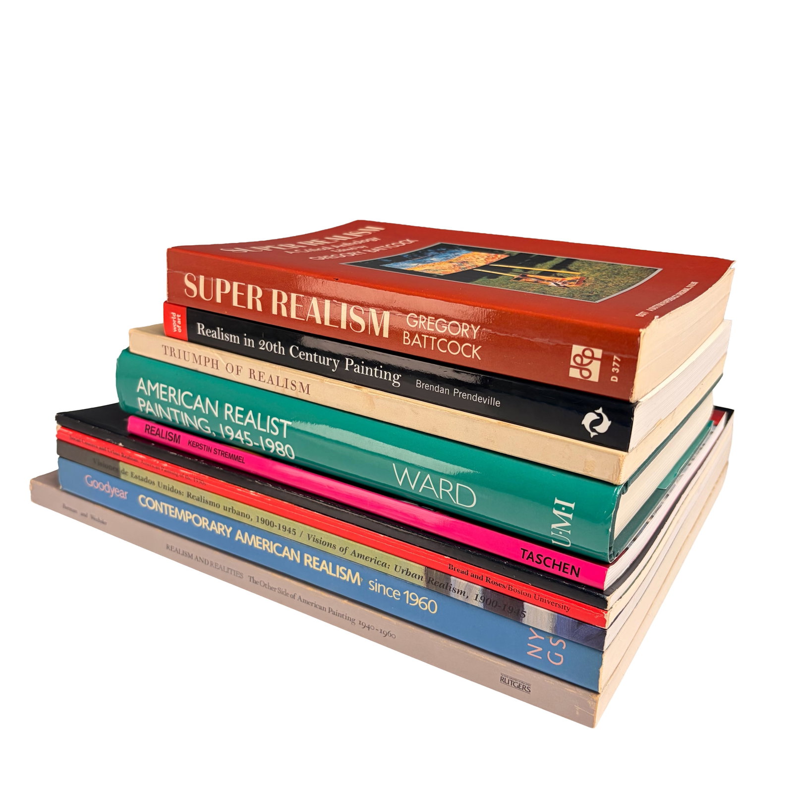 10pc Realism Art Books. Various Publishers, 1975-2004. (1 of 5)
