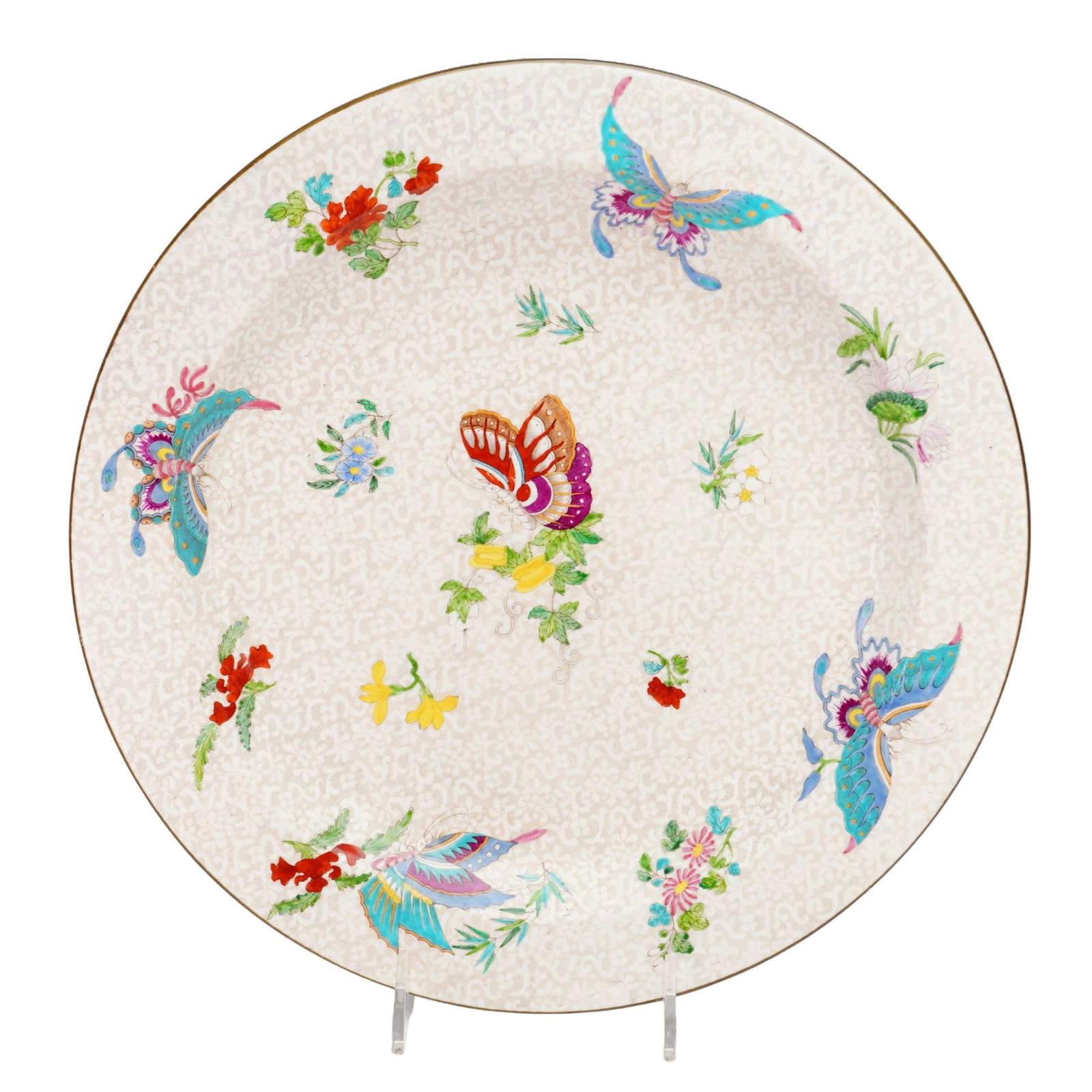 Wedgwood Porcelain Butterfly and Floral Platter (1 of 3)
