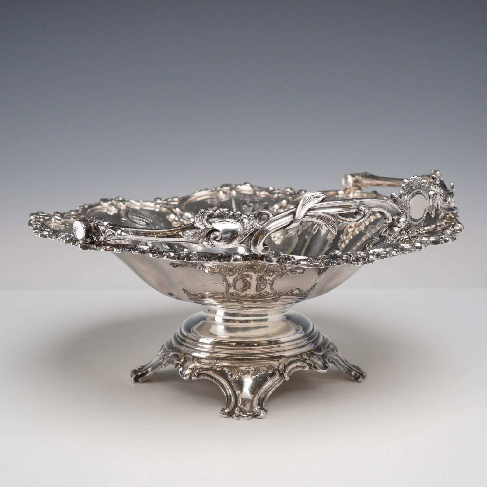 Silver Plated Grapevine Basket - 2