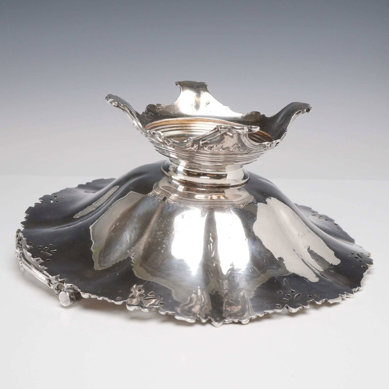 Silver Plated Grapevine Basket - 4