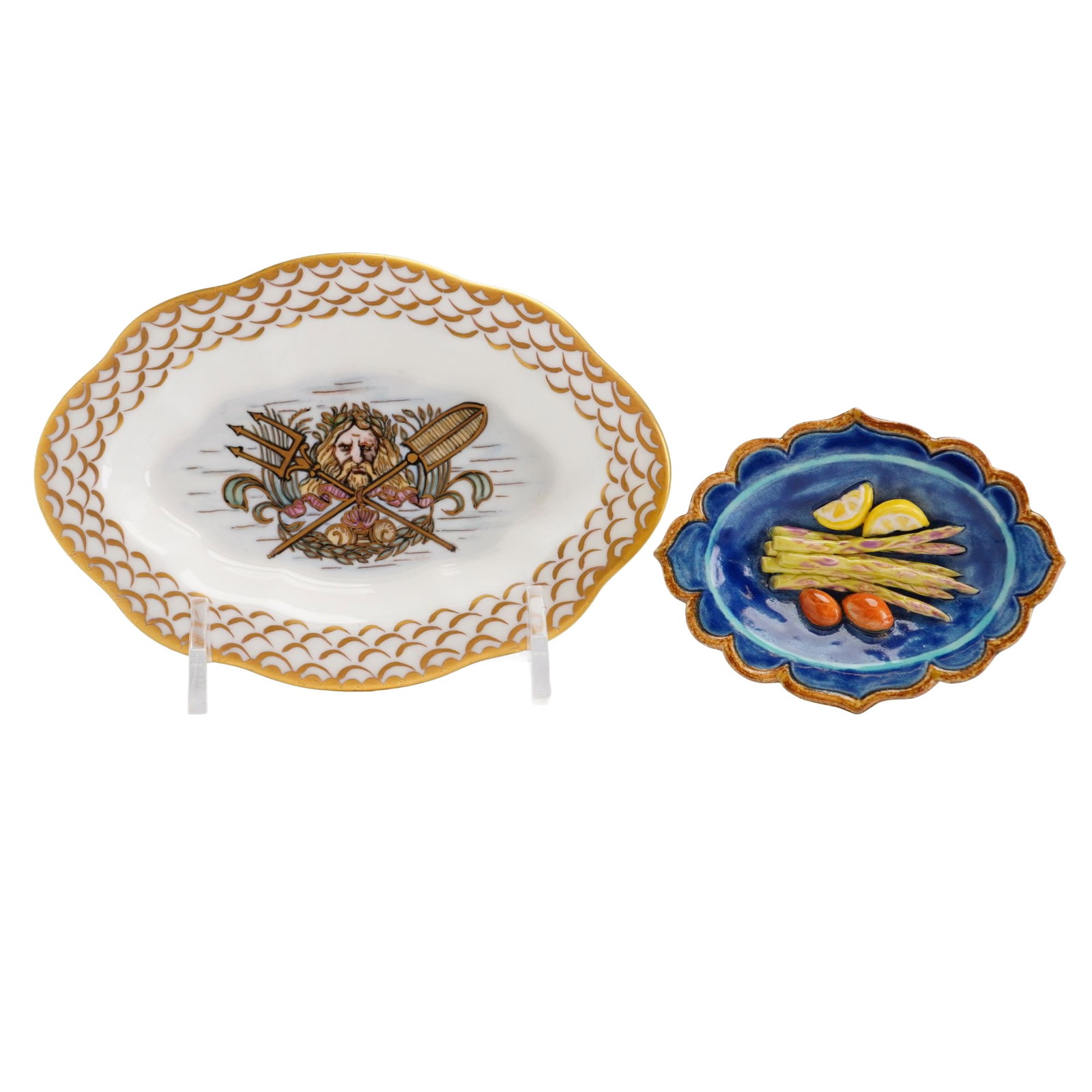 2pc Wedgwood and W. Allen Miniature Ceramic Dishes (1 of 3)