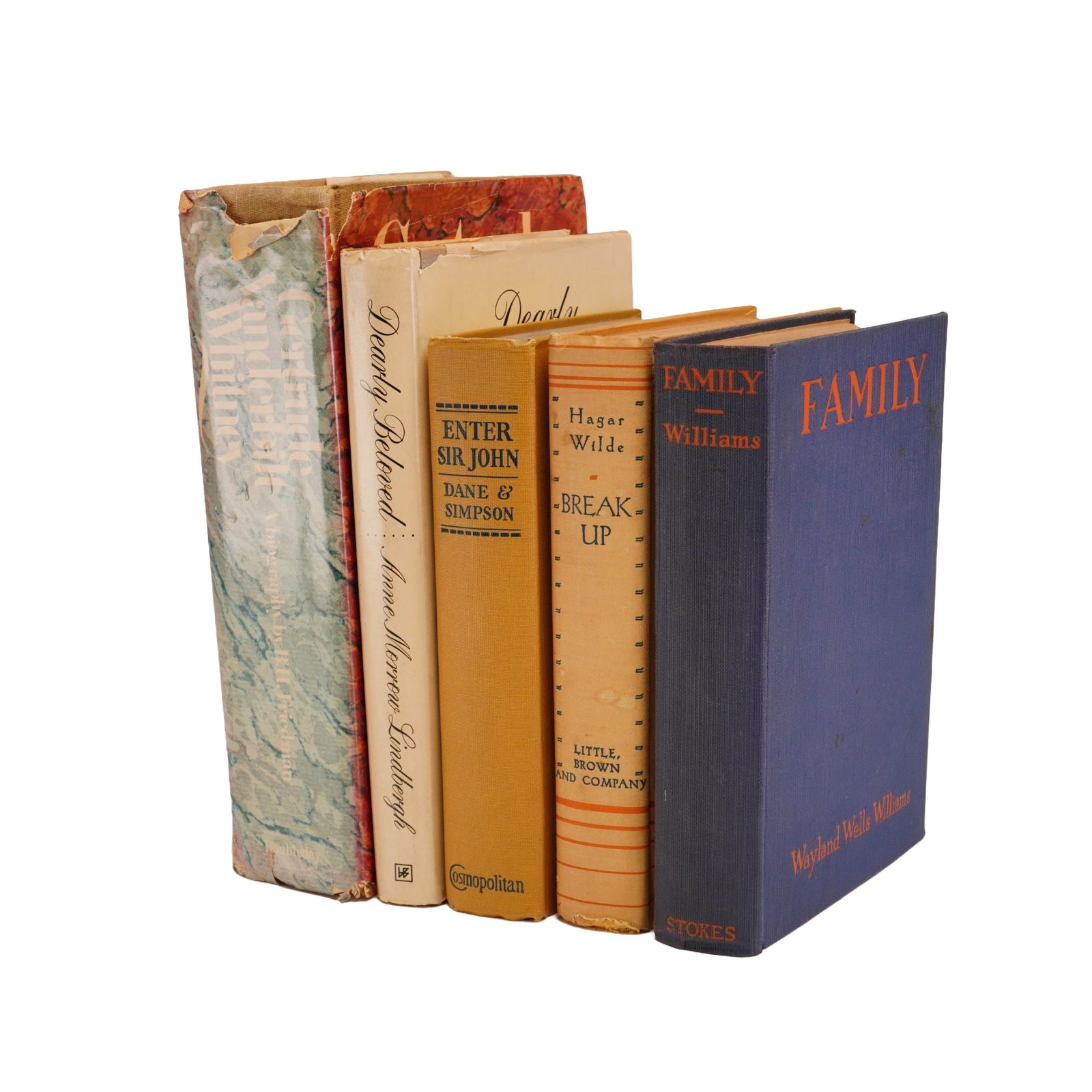 A 5-Piece Grouping of 20th-Century Literature and Biography, 1923-1978 (Inscribed) (DJ) (1 of 6)