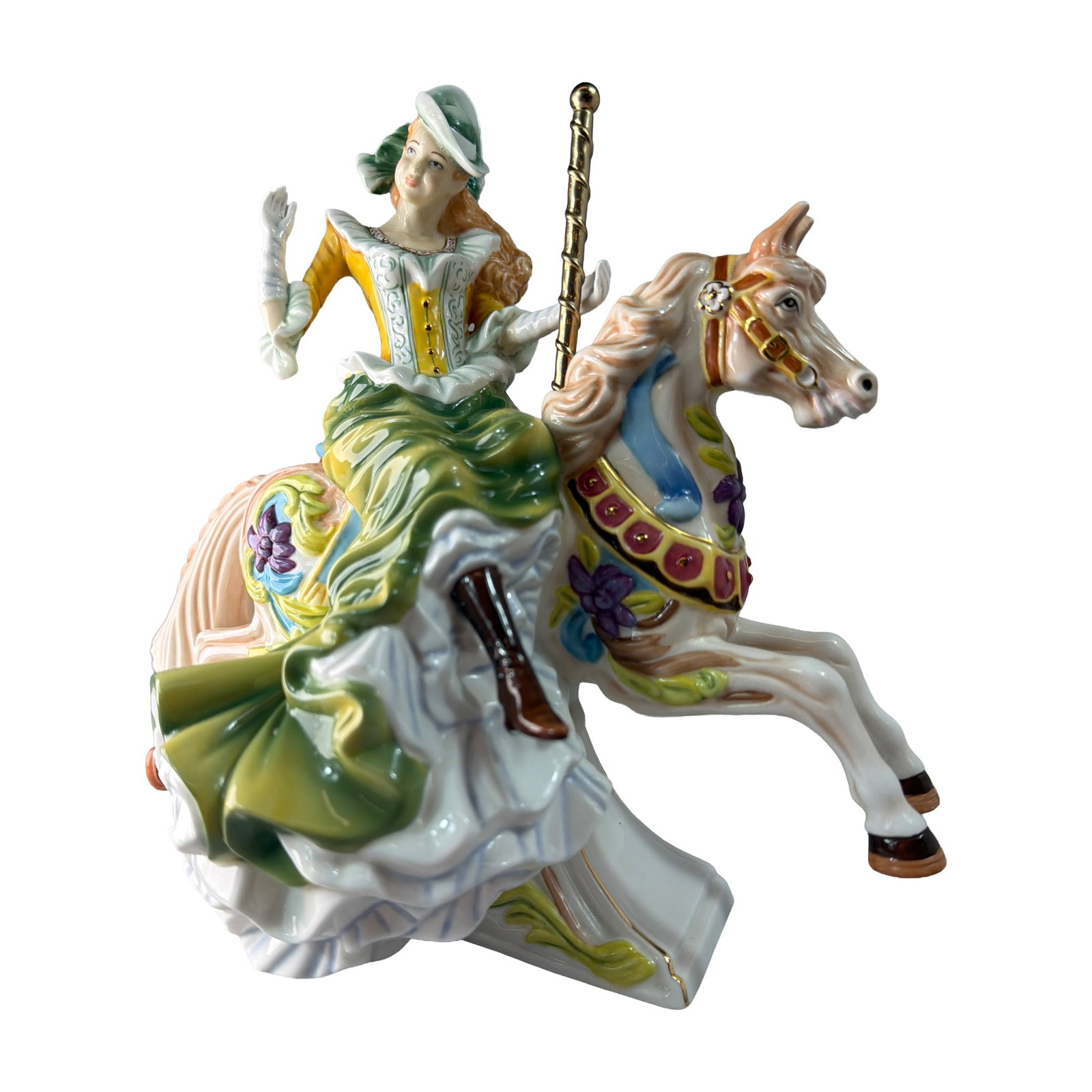 English Ladies Co. Carousel Bone China Figurine (1 of 5)
