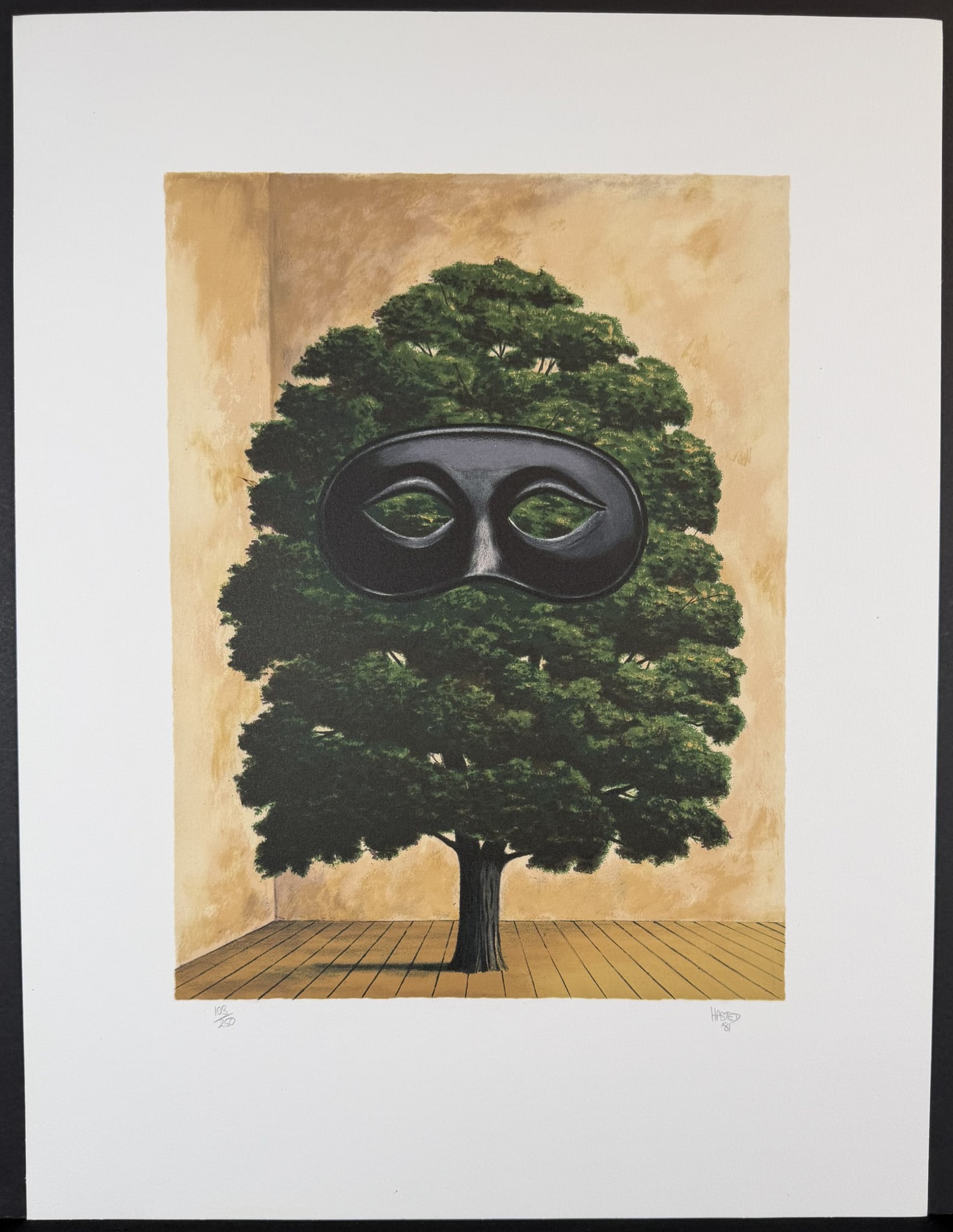 Michael Hasted Lithograph, Big Parade Signed (1 of 5)