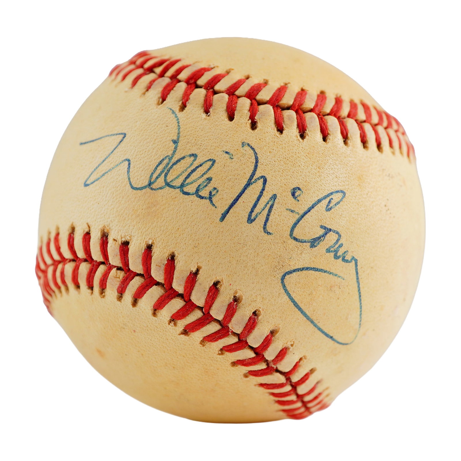 Willie McCovey Signed Rawlings Official National League Baseball, PSA/DNA Authenticated: This lot features a Rawlings Official National League baseball from the Charles S. Feeney presidency era (1970??"1986), hand-signed by legendary San Francisco Giants first baseman and Hall of Famer Wi