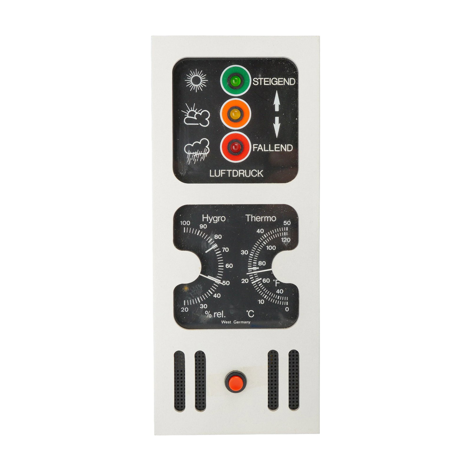 West German Aluminum Weather Station Console (1 of 5)