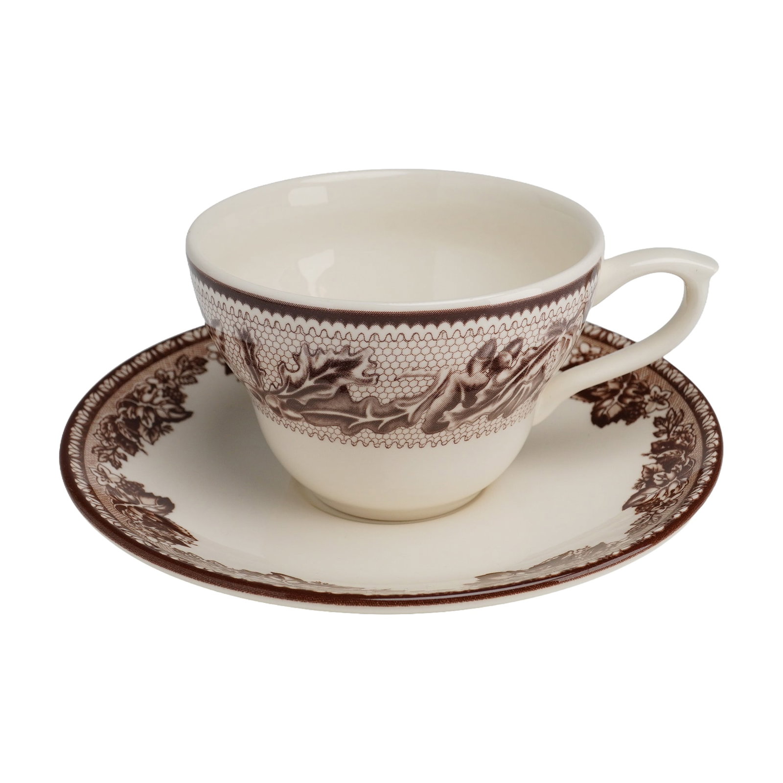 Plymouth by Josiah Wedgwood and Sons for Williams-Sonoma Cup and Saucer (1 of 3)