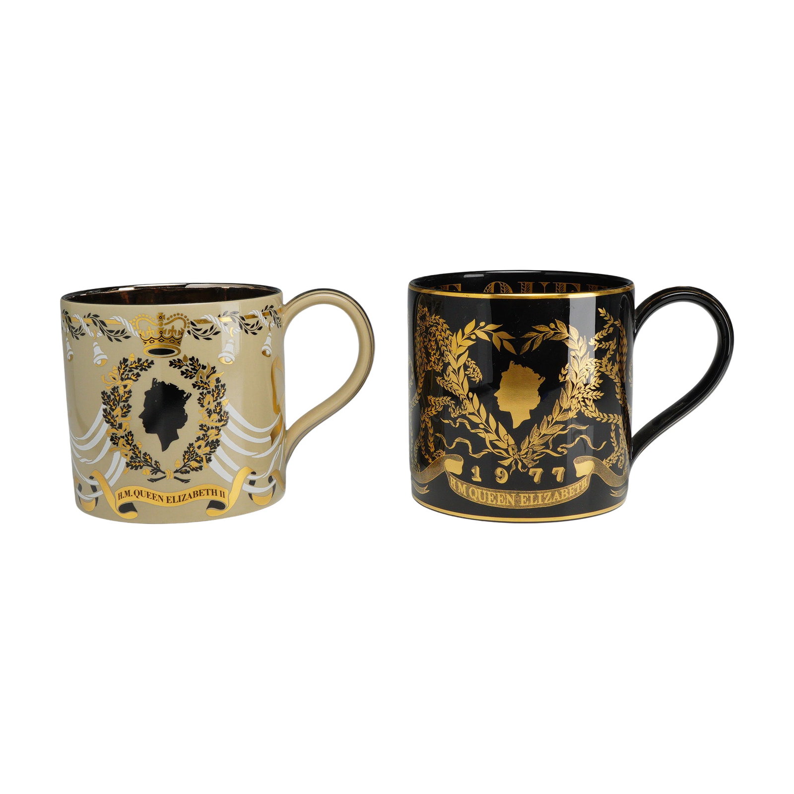 2pc Wedgwood Commemorative Mugs Designed by Richard Guyatt (1 of 3)