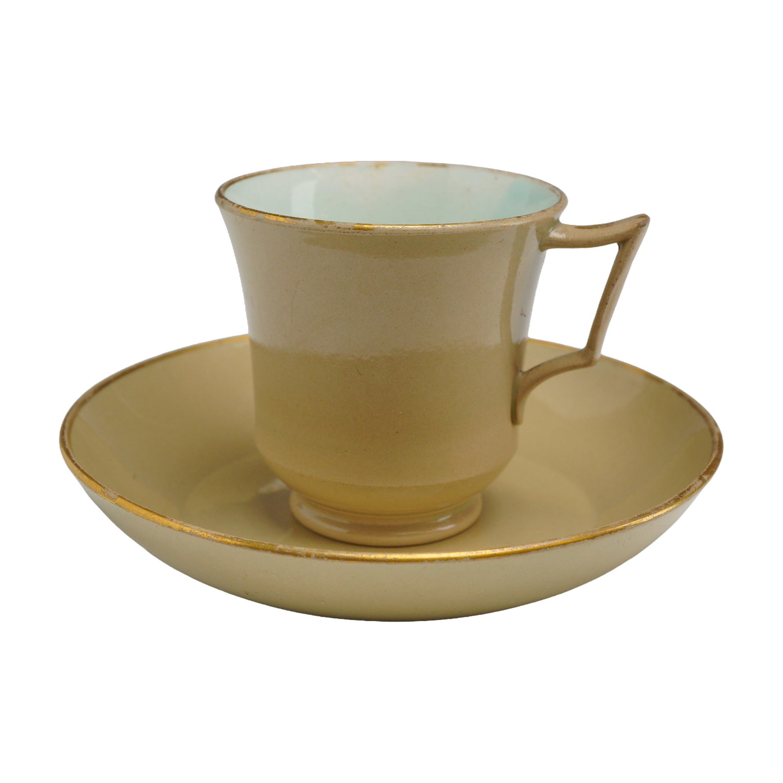 Wedgwood Drabware Cup and Saucer (1 of 3)