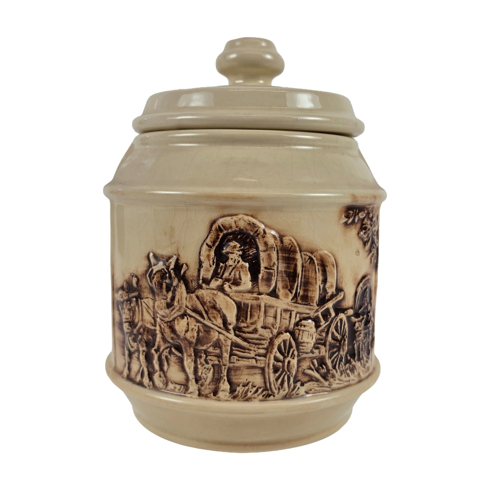 McCoy Frontier Family Cookie Jar (1 of 4)