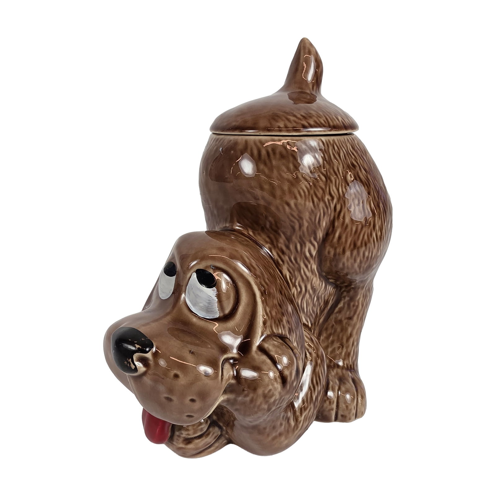 McCoy Model Thinking Dog Cookie Jar (1 of 4)