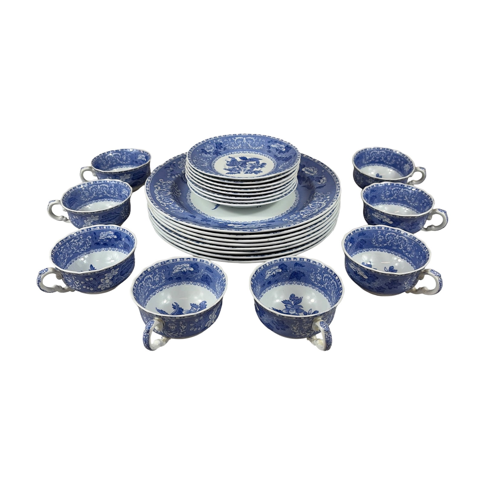 24pc Spode Camilla Copeland Blue and White Transferware Ceramic Tableware (1 of 5)