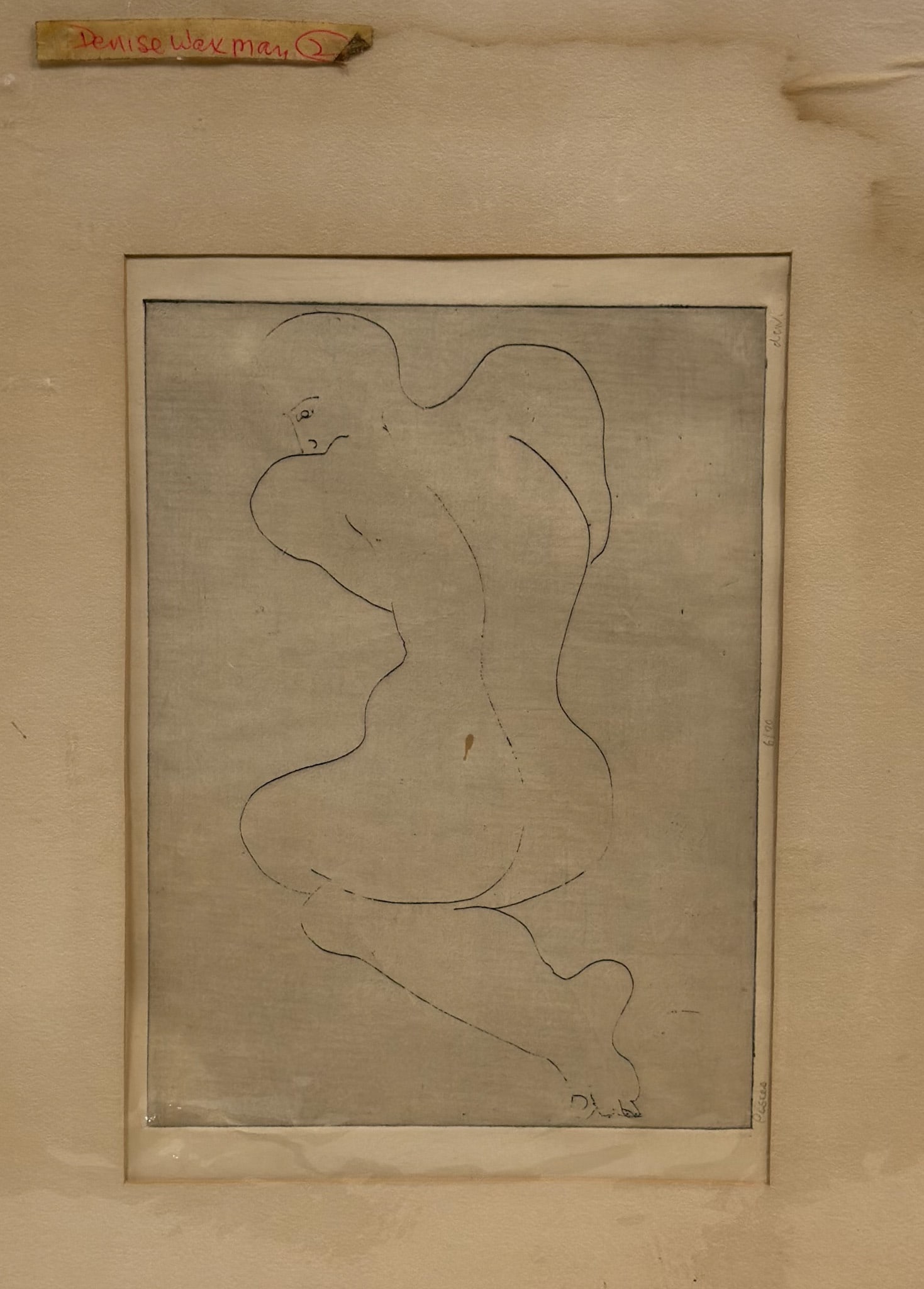 Pisces, Etching on Paper (1 of 5)