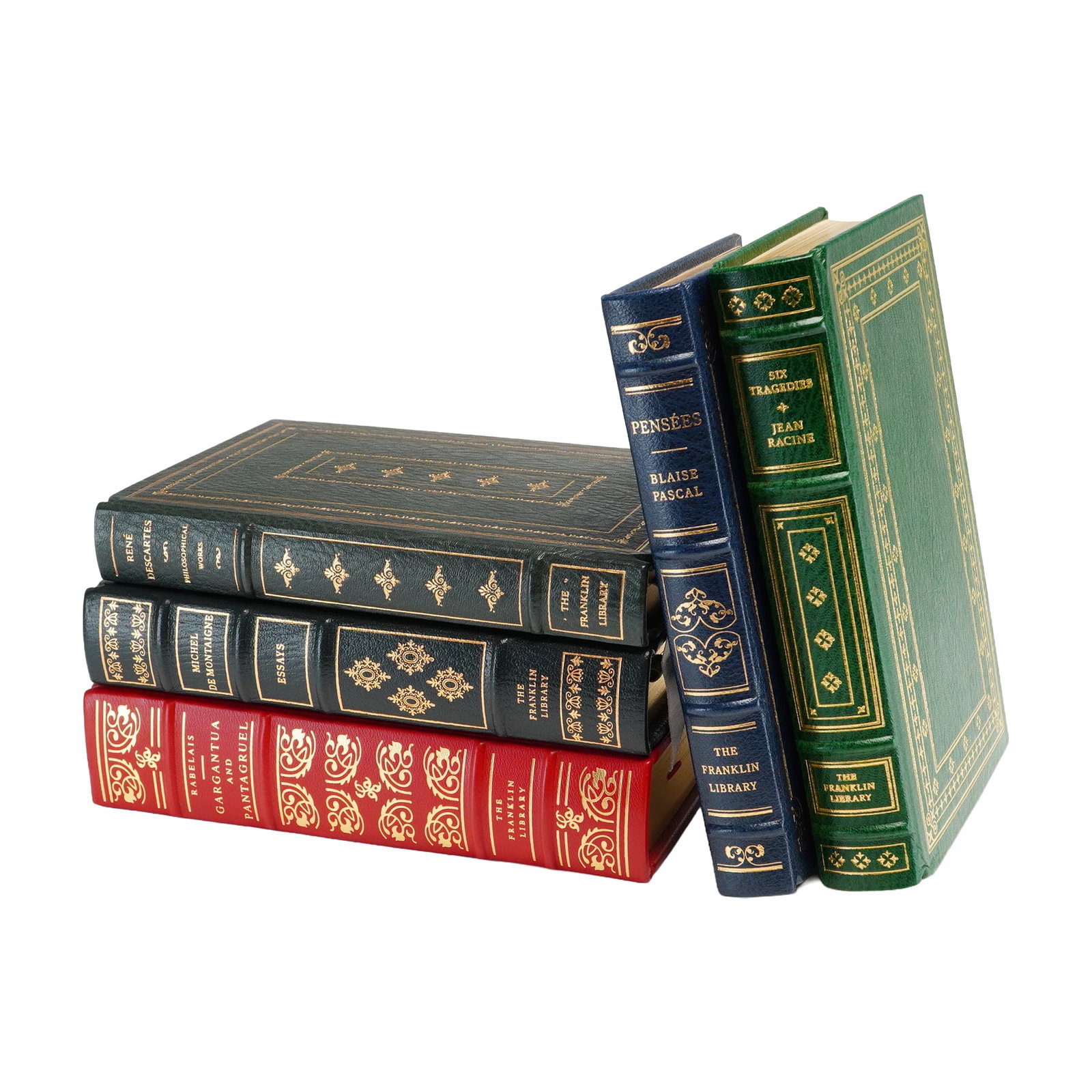 A 5-Piece Collection of Great Books of the Western World. Franklin Library. 1976-1981. Limited (1 of 3)
