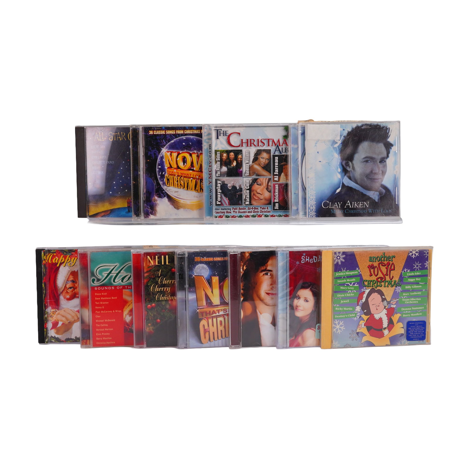 11pc Christmas CD Lot Josh Groban SheDaisy Rosie O Donnell (1 of 2)