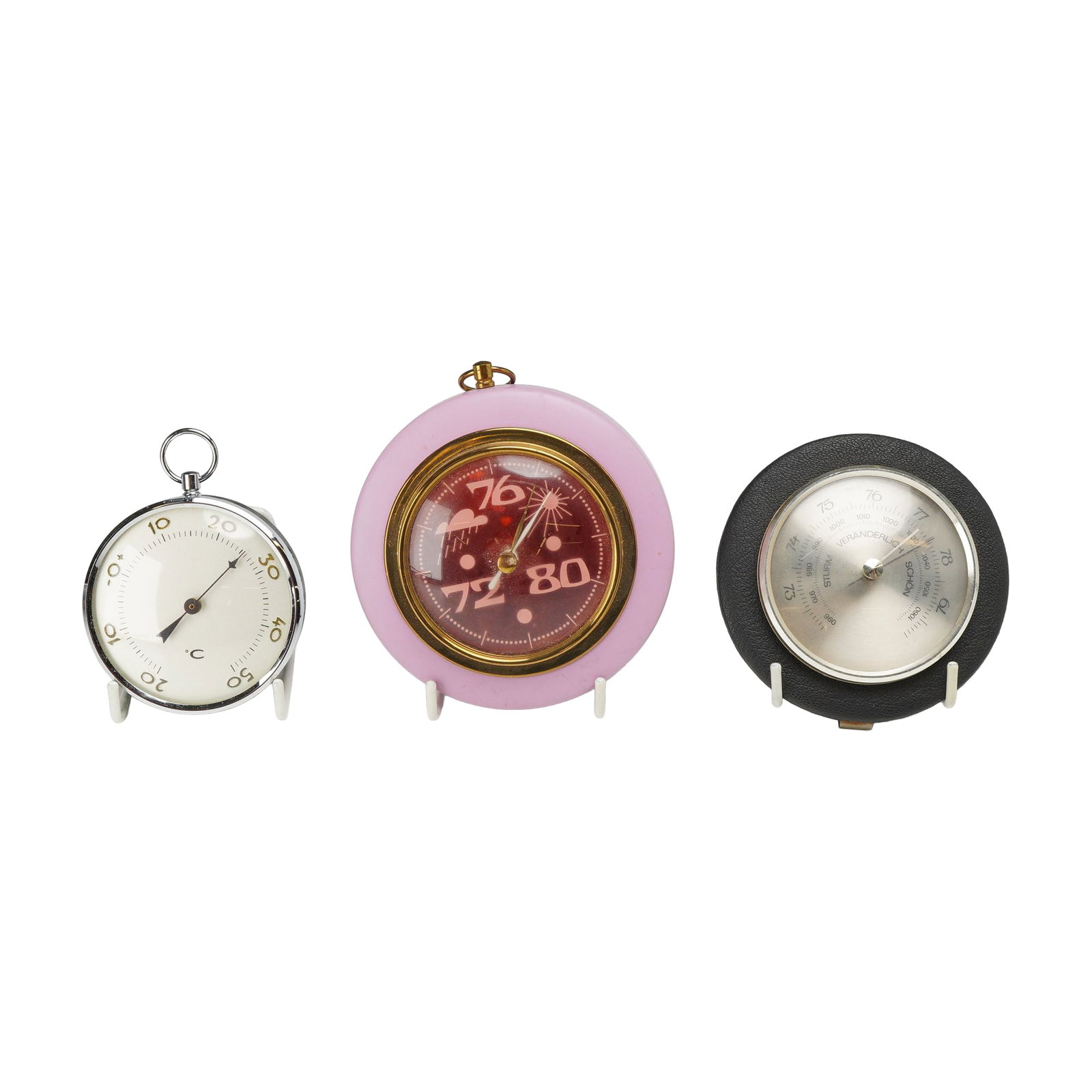 Trio of Vintage Meteorological Instruments and Barometers (1 of 3)