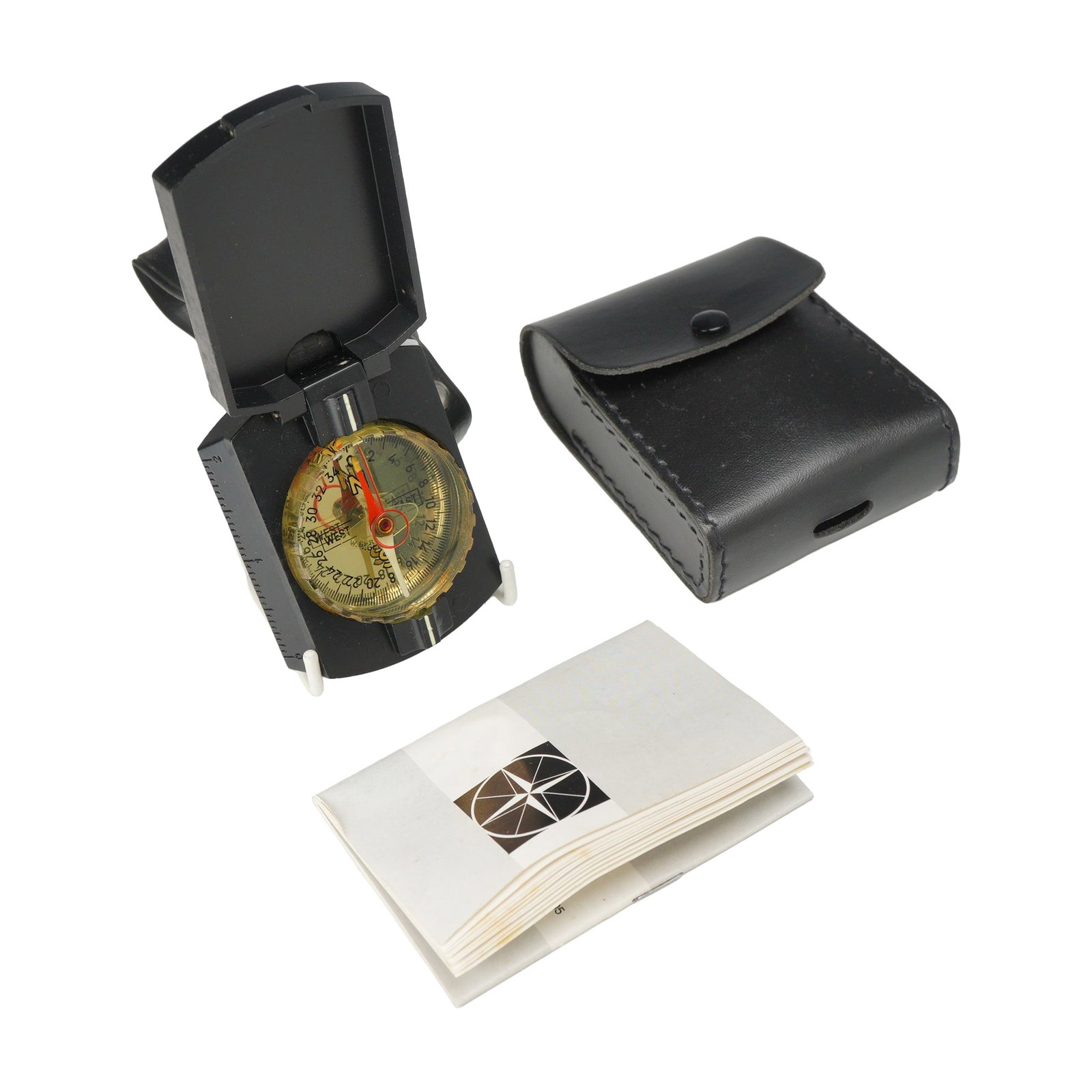 Wilkie West German Sighting Compass with Case (1 of 5)