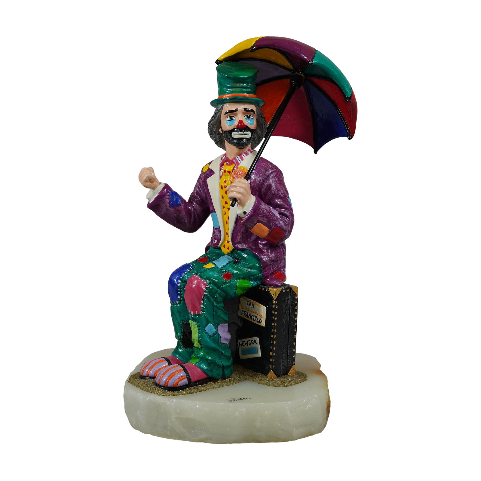 Ron Lee The Wanderer Limited Edition Clown Figurine (1 of 6)