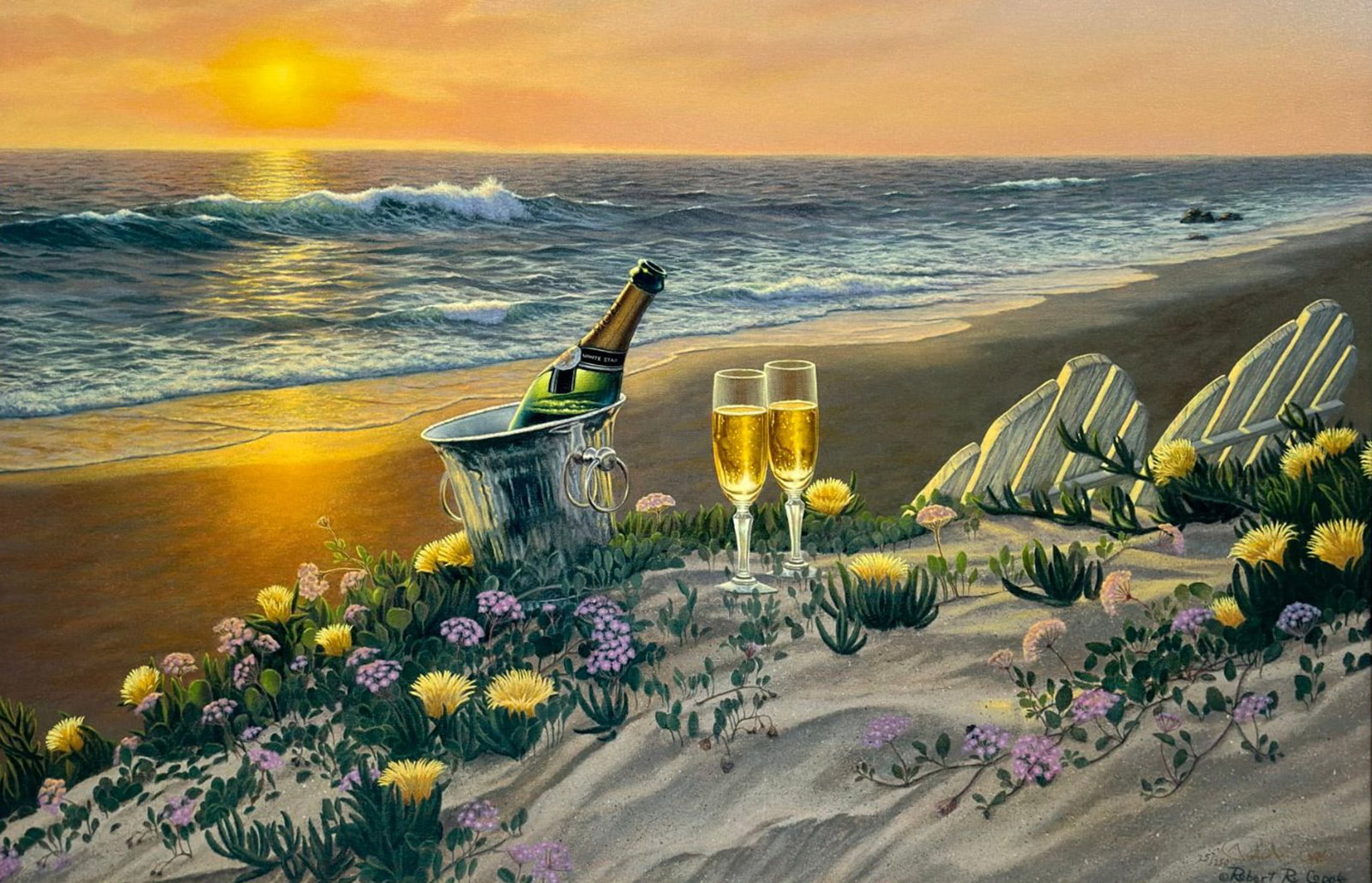 Robert R. Copple, Memories of a Perfect Day, Limited Edition Giclee on Canvas, 25/250 (1 of 8)