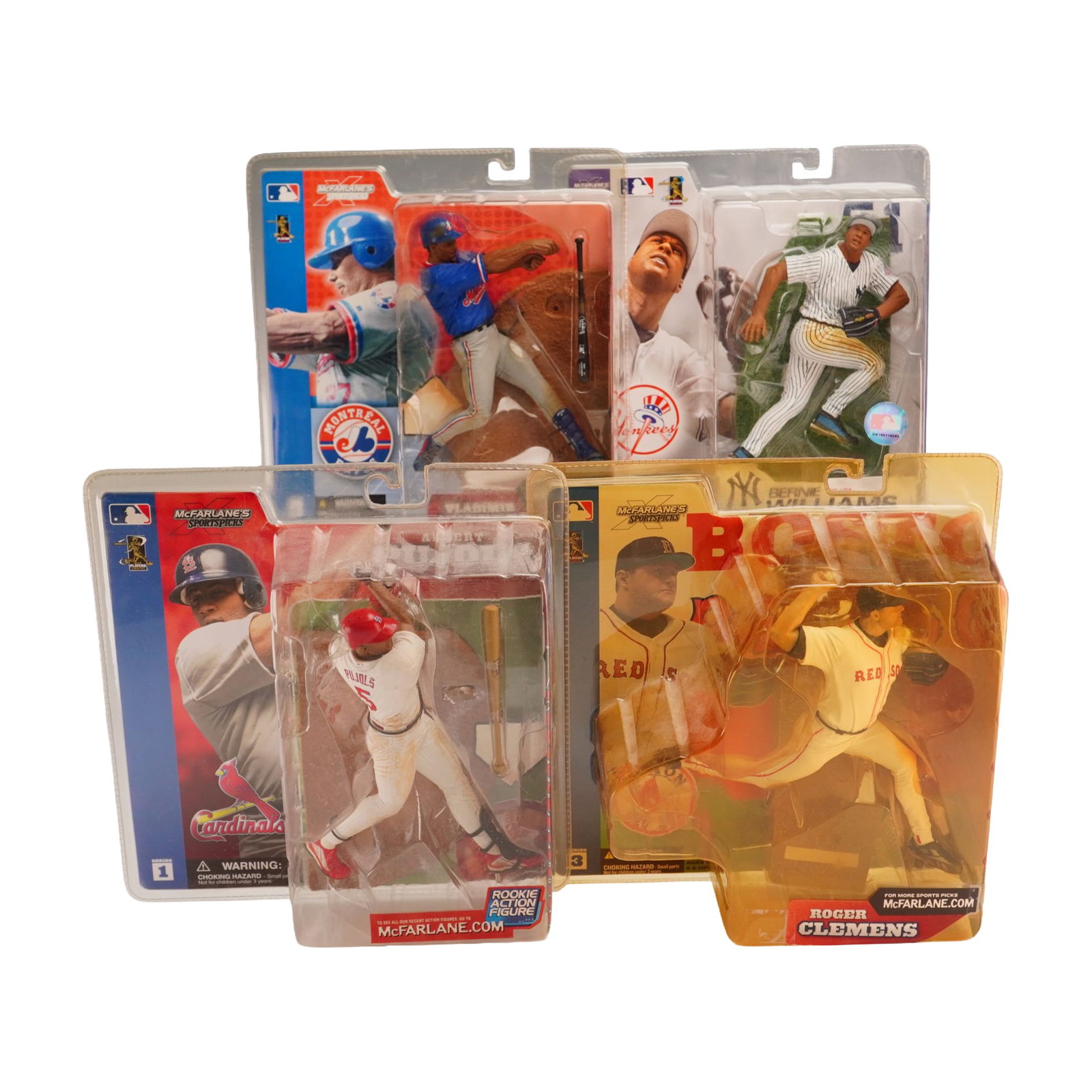 4pc McFarlane's Sportspicks Major League Baseball Action Figures in Boxes (1 of 3)