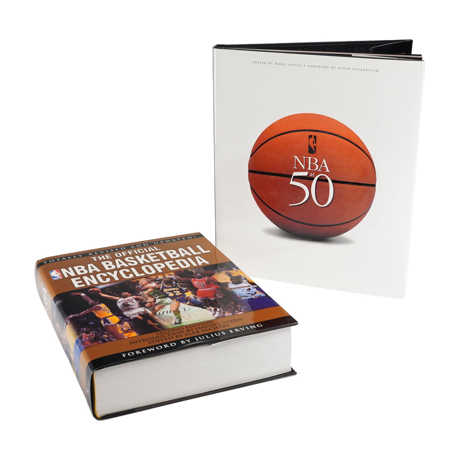Two NBA History and Reference Hardcover Sport Books including NBA at 50 and Encyclopedia (1 of 5)