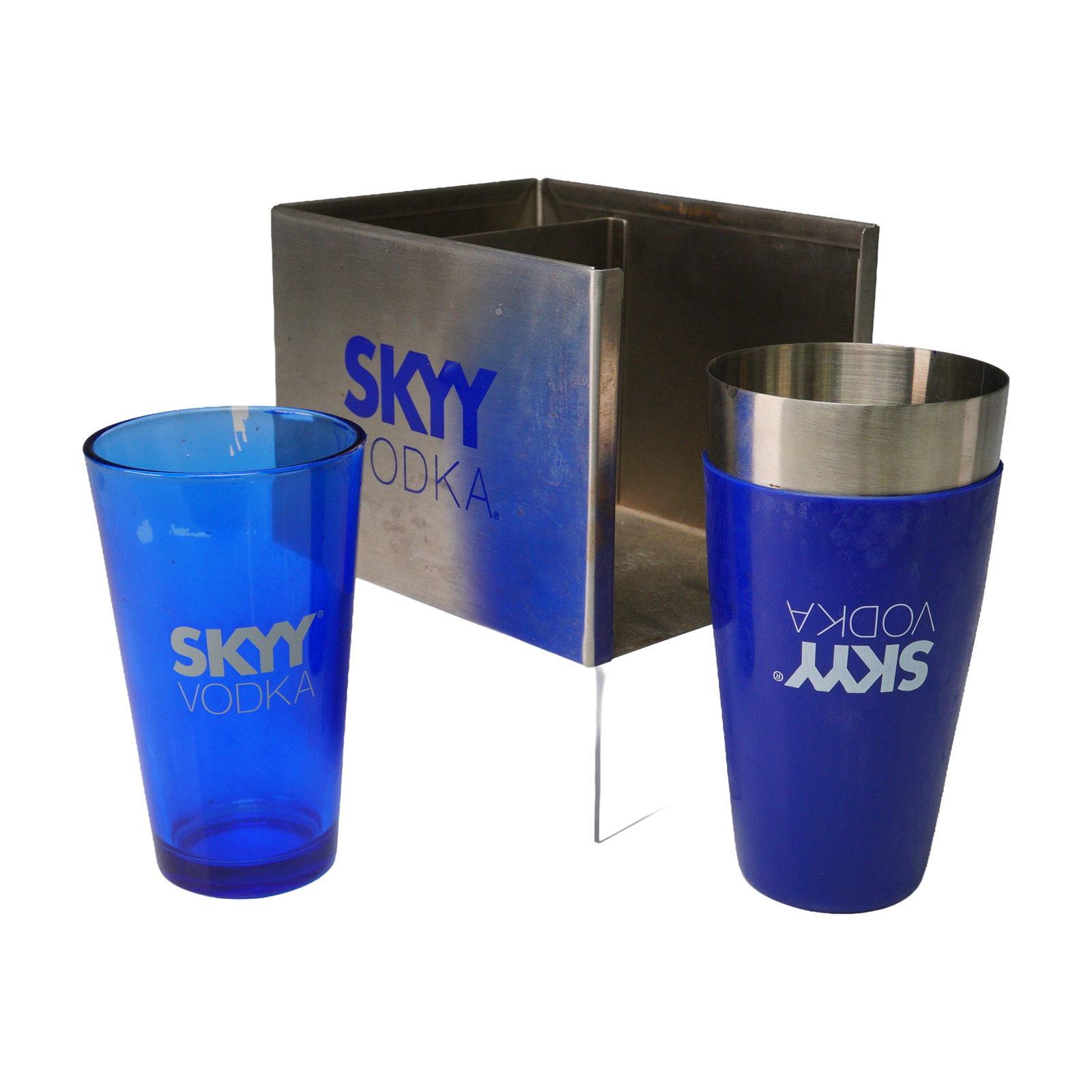 3pc Skyy Vodka Promotional Stainless Steel Bar Set (1 of 4)