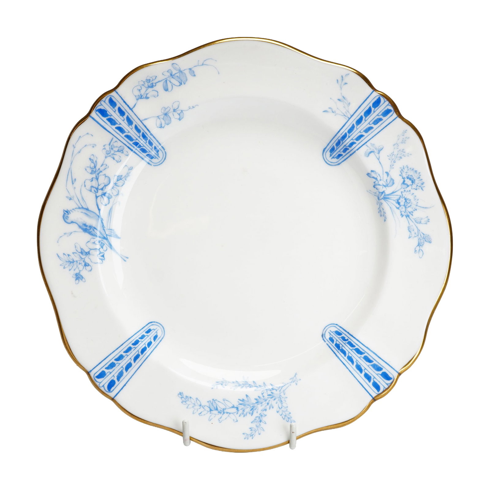 Wedgwood Bone China Gilt Rim Salad Plate, Pattern Y2715 (1 of 3)