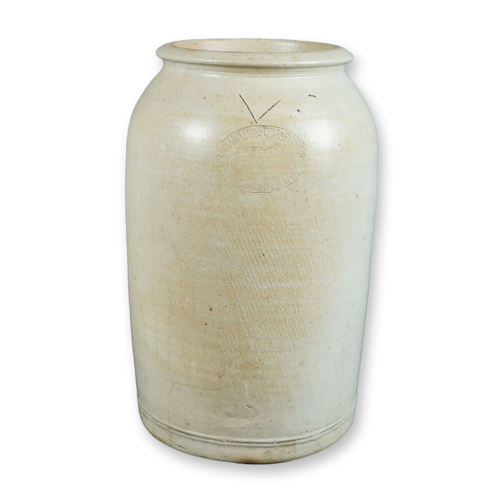 Badische Anilin & Soda-Fabrik Industrial Stoneware Storage Jar Ludwigshafen (1 of 5)